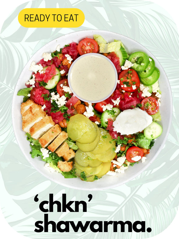 Ready To Eat : 'Chkn' Shawarma Bowl