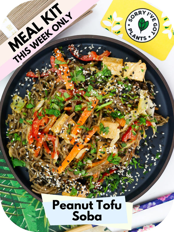 Peanut Tofu Soba