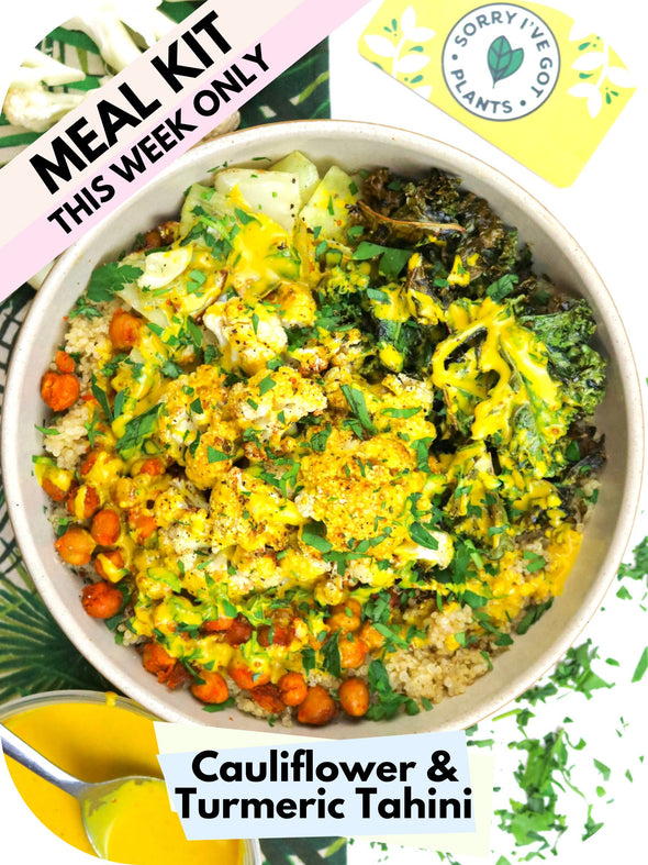 Roasted Cauliflower & Turmeric Tahini Bowl