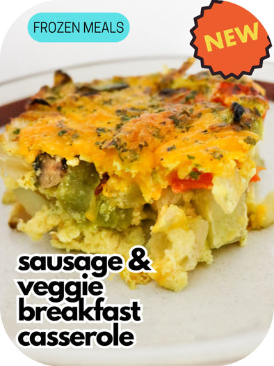 SIGP Frozen Meals: Sausage & Veggie Breakfast Casserole