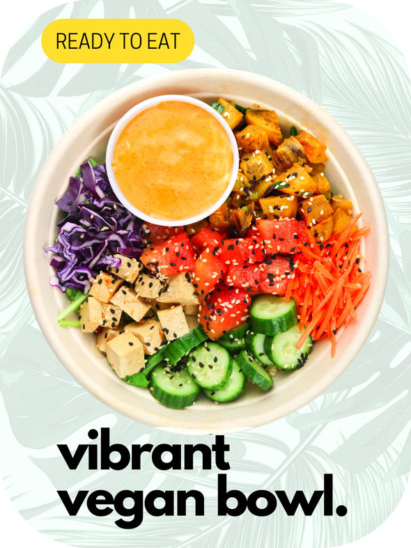 Ready To Eat: Vibrant Vegan Bowl