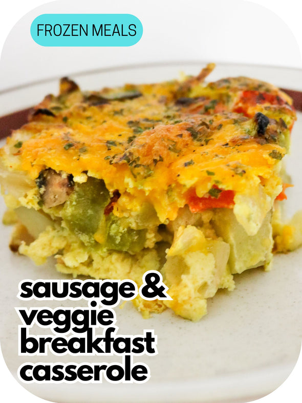 SIGP Frozen Meals: Sausage & Veggie Breakfast Casserole