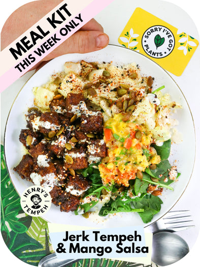 Jerk Tempeh & Mango Salsa
