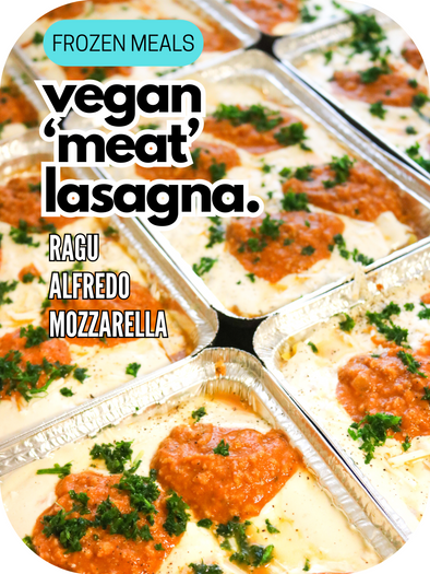 SIGP Frozen Meals: Vegan 'Meat' Lasagna