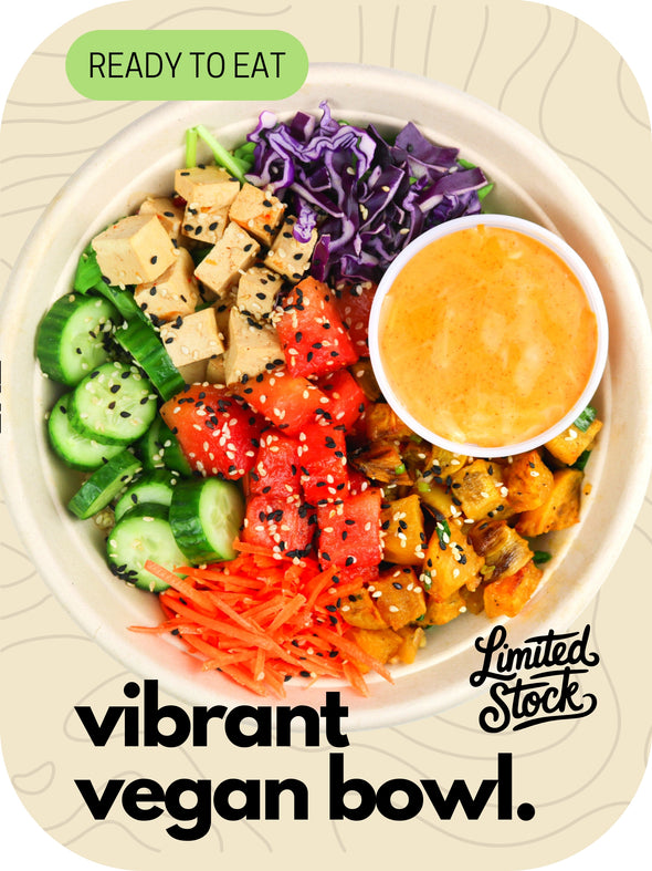 Ready To Eat: Vibrant Vegan Bowl